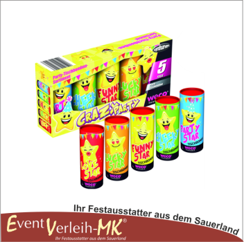 Crazy Party 5er Tischbombenset